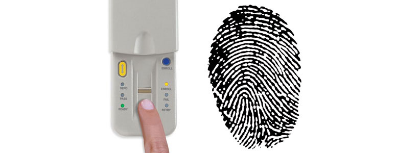 Ujjlenyomattal működő garázskapu